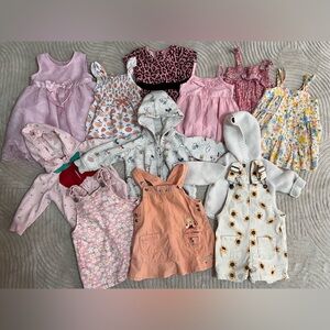 12-18MO BABY GIRL CLOTHING BUNDLE